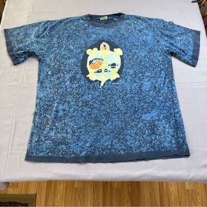 Vintage 80's Batik Turtle Dye Tee
